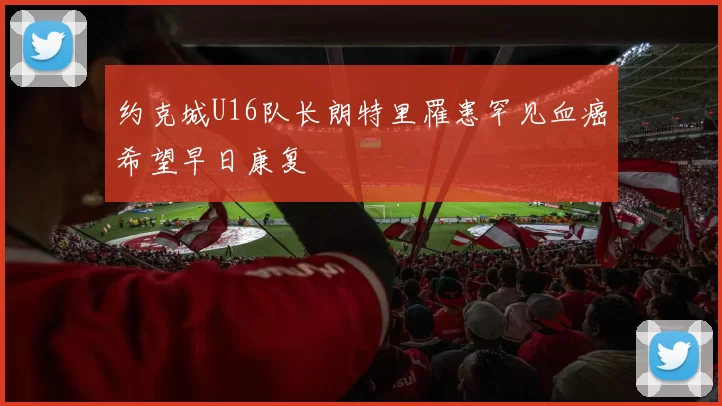 约克城U16队长朗特里罹患罕见血癌希望早日康复
